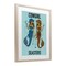 Stupell Industries Cowgirl Seasters Mermaid Friendship Framed Print Under Glass, design by Amelia Noyes